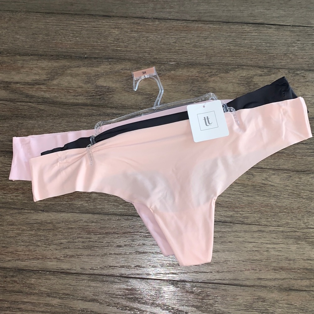 Tranquil & true 3pk thong panties